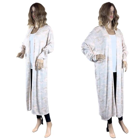 VENUS COZY HACCI DUSTER SZ L $49 - Picture 6 of 10